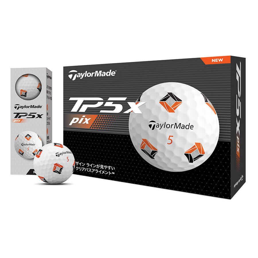 NEW TP5x/Pix ボール | NEW TP5x/Pix BALL | TaylorMade Golf 