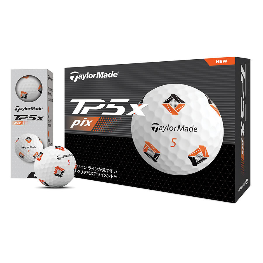 NEW TP5x/Pix ボール | NEW TP5x/Pix BALL | TaylorMade Golf ...