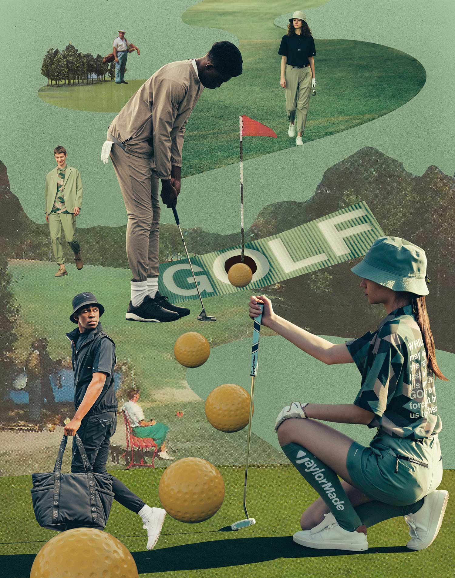 TaylorMade×UNITED ARROWS 2023 SPRING&SUMMER | TaylorMade Golf