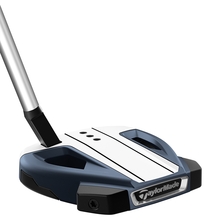 スパイダー EX ネイビー/ホワイト スモールスラント パター | Spider EX NAVY/WHITE Small Slant Putter |  TaylorMade Golf | テーラーメイド ゴルフ公式サイト