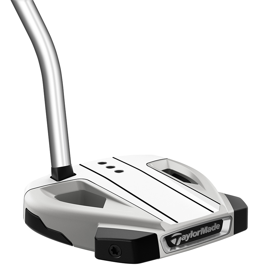 スパイダー SR プラチナム/ホワイト シングルベンド パター | Spider SR PLATINUM/WHITE Single Bend  Putter | TaylorMade Golf | テーラーメイド ゴルフ公式サイト