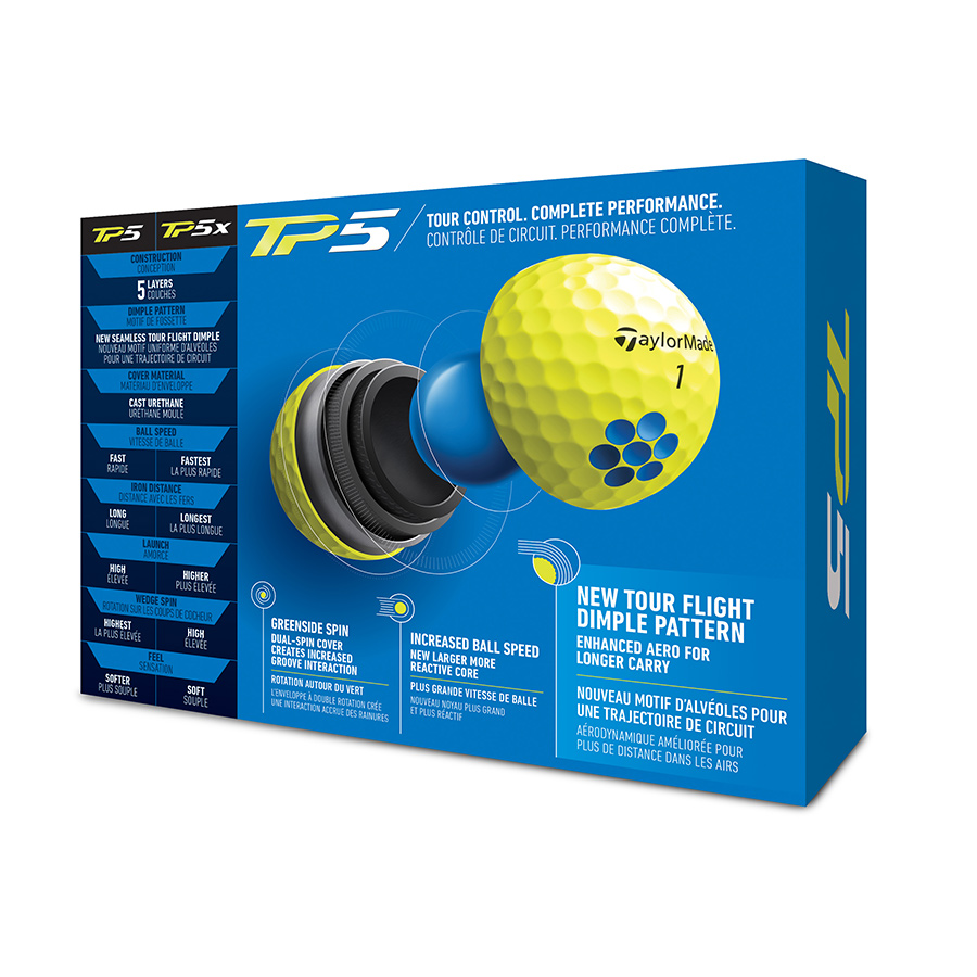 New TP5 / TP5x | ボール | TaylorMade Golf | テーラーメイド ゴルフ