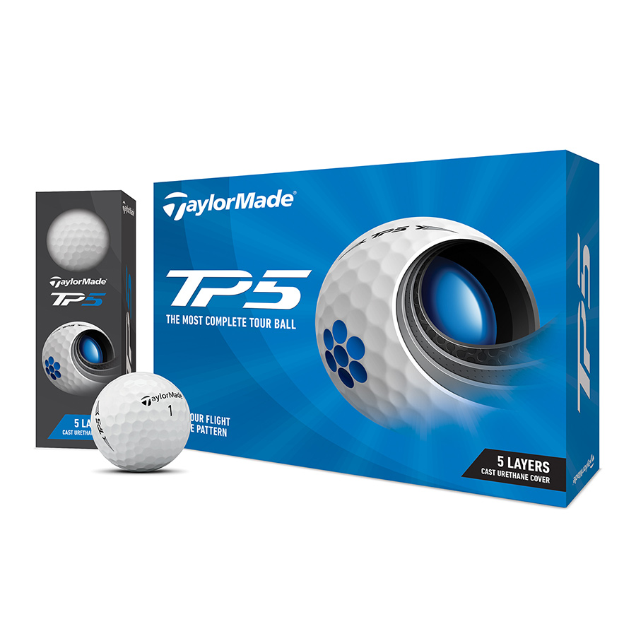 TaylorMadeゴルフボールTP5 - ラウンド用品・アクセサリー