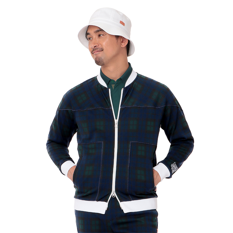 TM×UA タータンフルジップジャケット｜APPAREL | TaylorMade Golf 