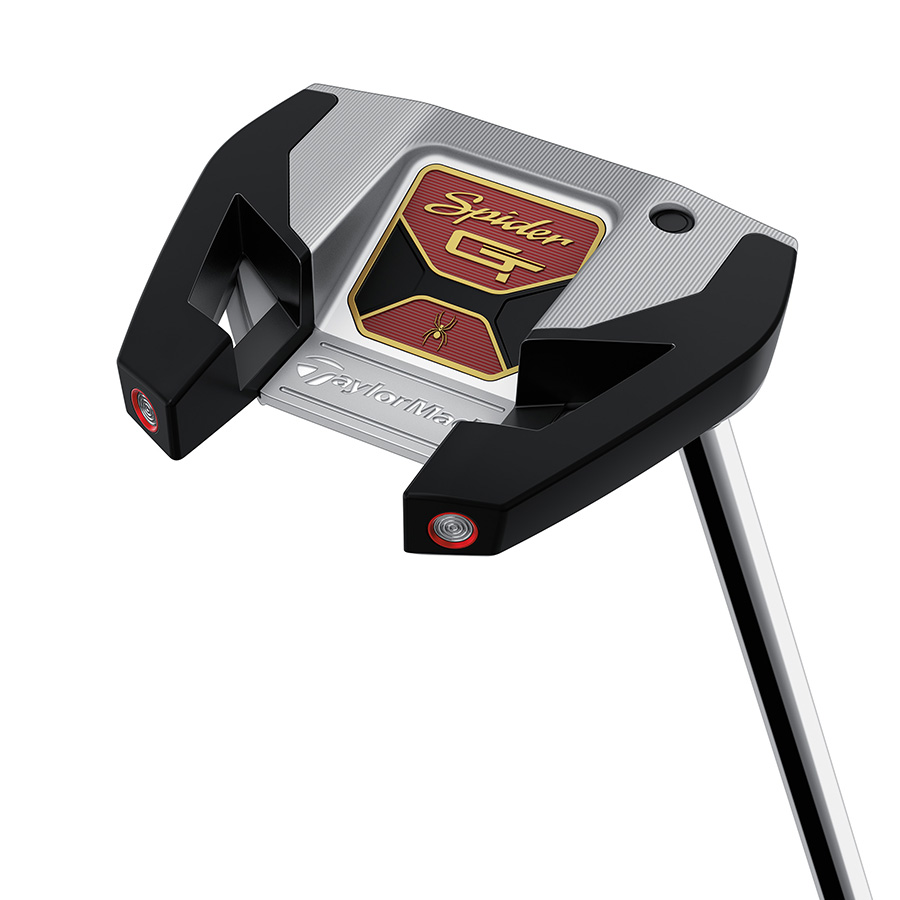 スパイダー GT シルバー/ブラック スモールスラント パター | Spider GT Silver/Black Small Slant Putter  | TaylorMade Golf | テーラーメイド ゴルフ公式サイト