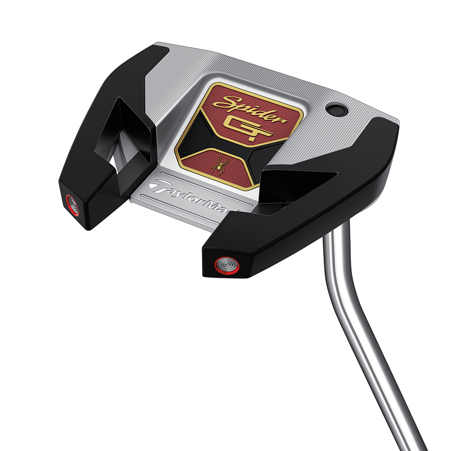 スパイダー GT シルバー/ブラック シングルベンド パター | Spider GT Silver/Black Single Bend Putter  | TaylorMade Golf | テーラーメイド ゴルフ公式サイト